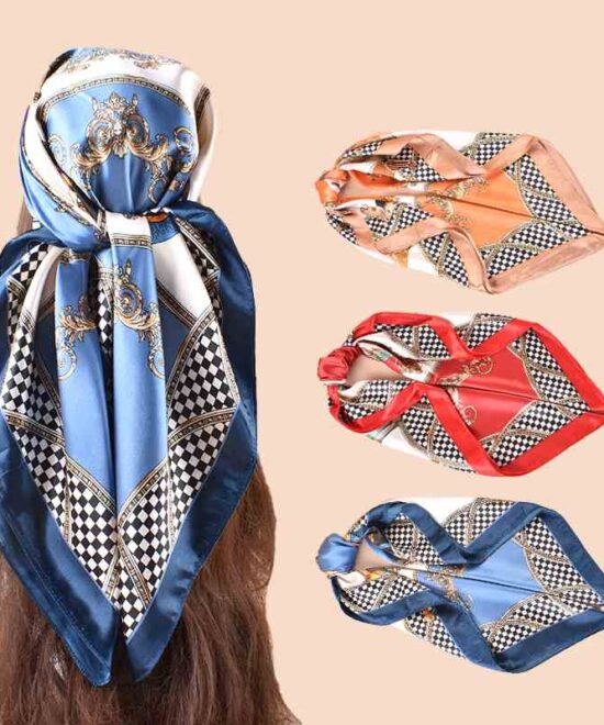 imitation silk scarf