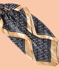 Printed Satin Headscarf