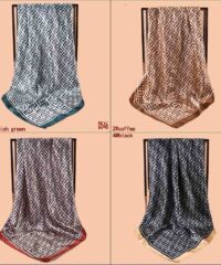 Printed Satin Headscarf
