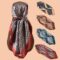 Printed Satin Headscarf