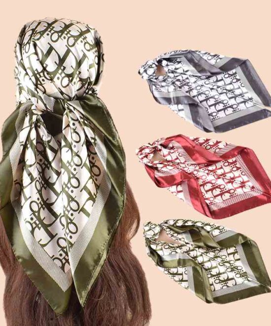 imitation silk scarf