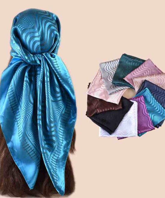 wave stripe printed women's scarves