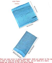 leoparf print imitation silk scarf