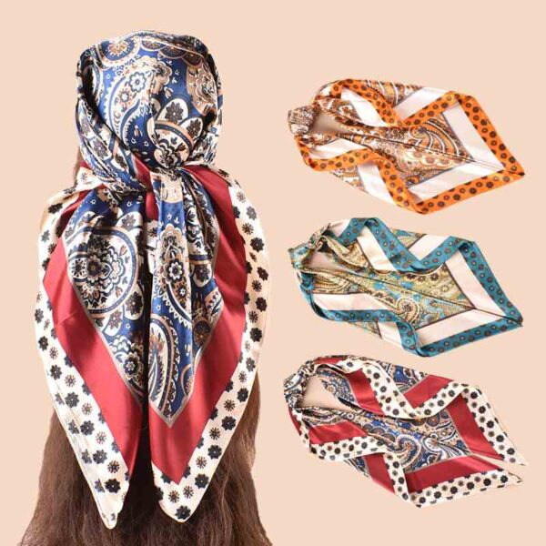 imitation silk scarf