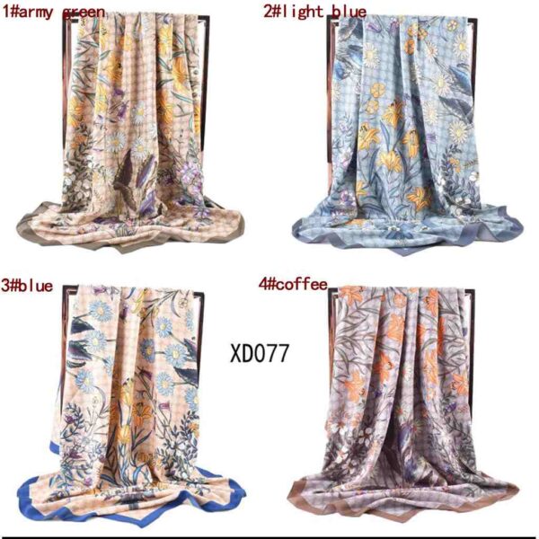 90 square scarf