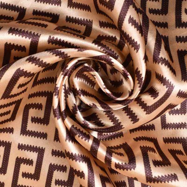 Printed Satin Headscarf