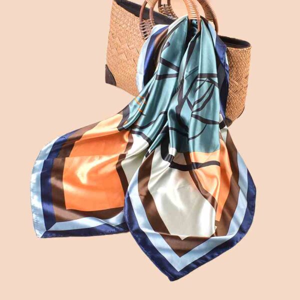 imitation silk scarf