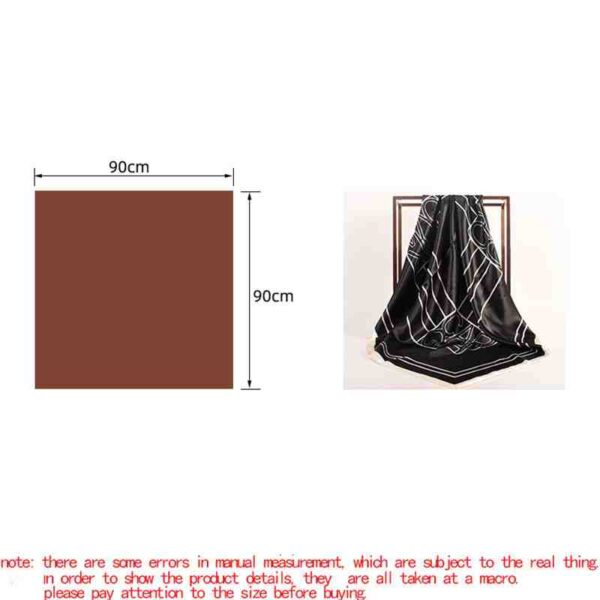 90 square scarf