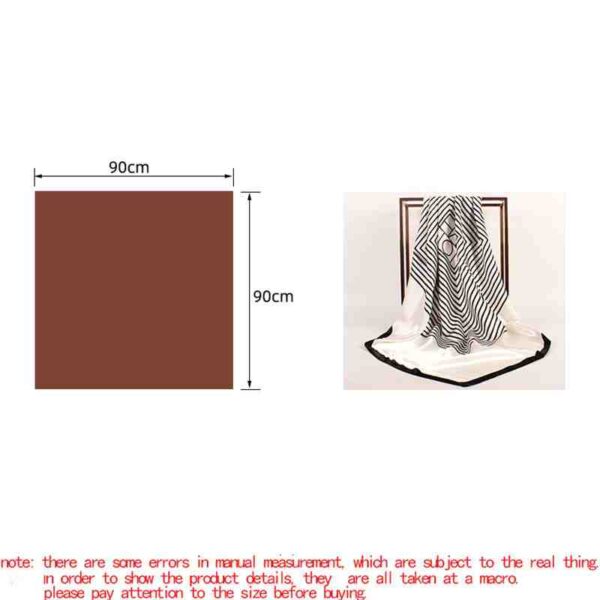 90 square scarf