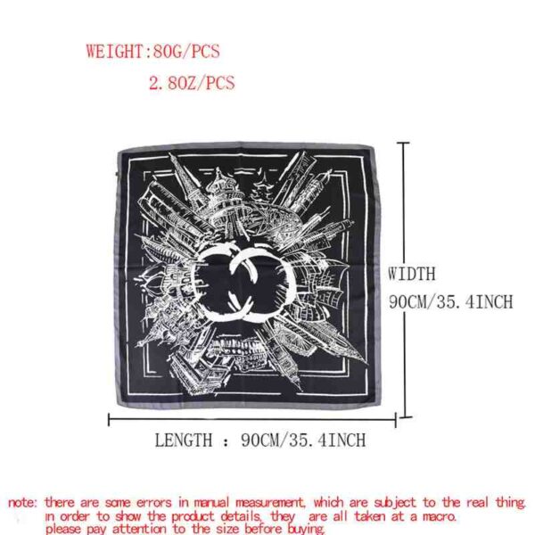 90 square scarf