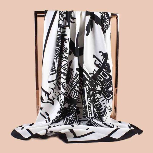 90 square scarf