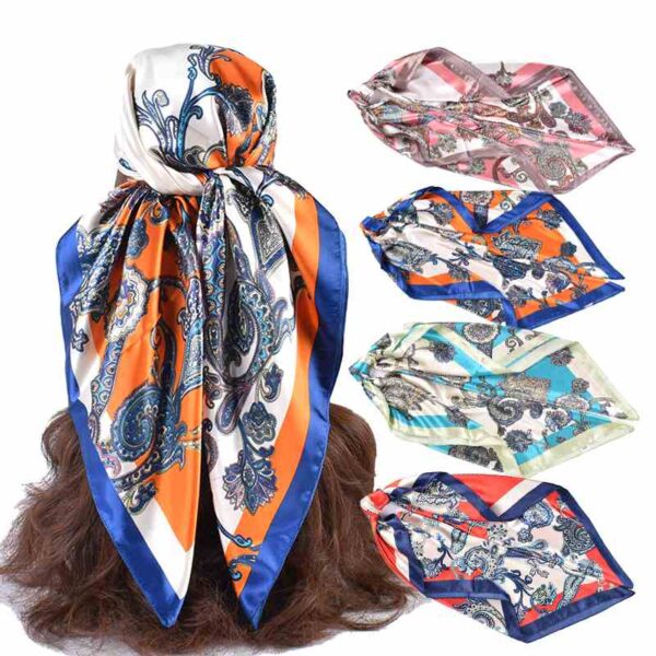 imitation silk scarf