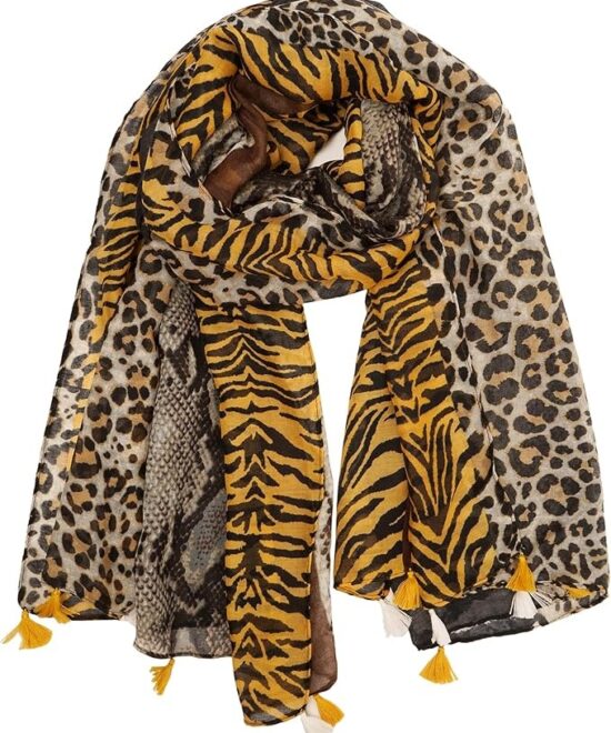 Animal Print Scarf