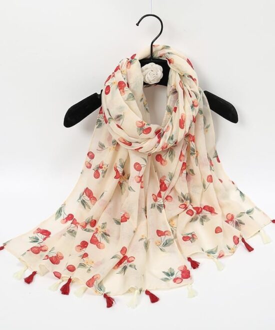 Cherry Print Scarf