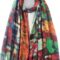 Colorful Oil Painting Scarf