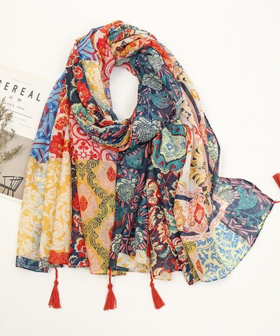 Simple Printed Scarf,