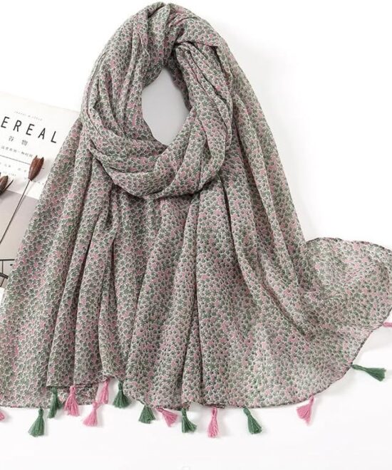 Floral headscarf