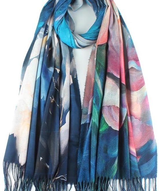 Floral Print Scarf