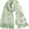 Tassel Small Tiny Flower Printed Scarf Wholesale