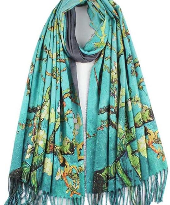 Van Gogh Flowering Almond Tree Scarf