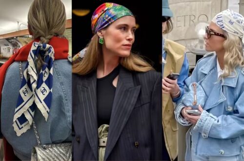 How to use the color of a scarf to represent your mood today?