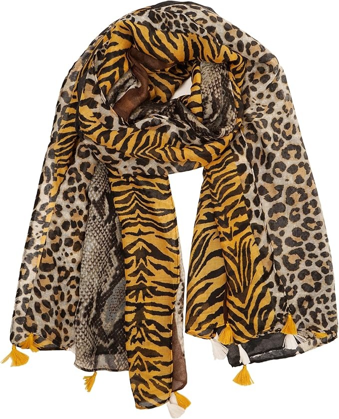 Animal Print Scarf