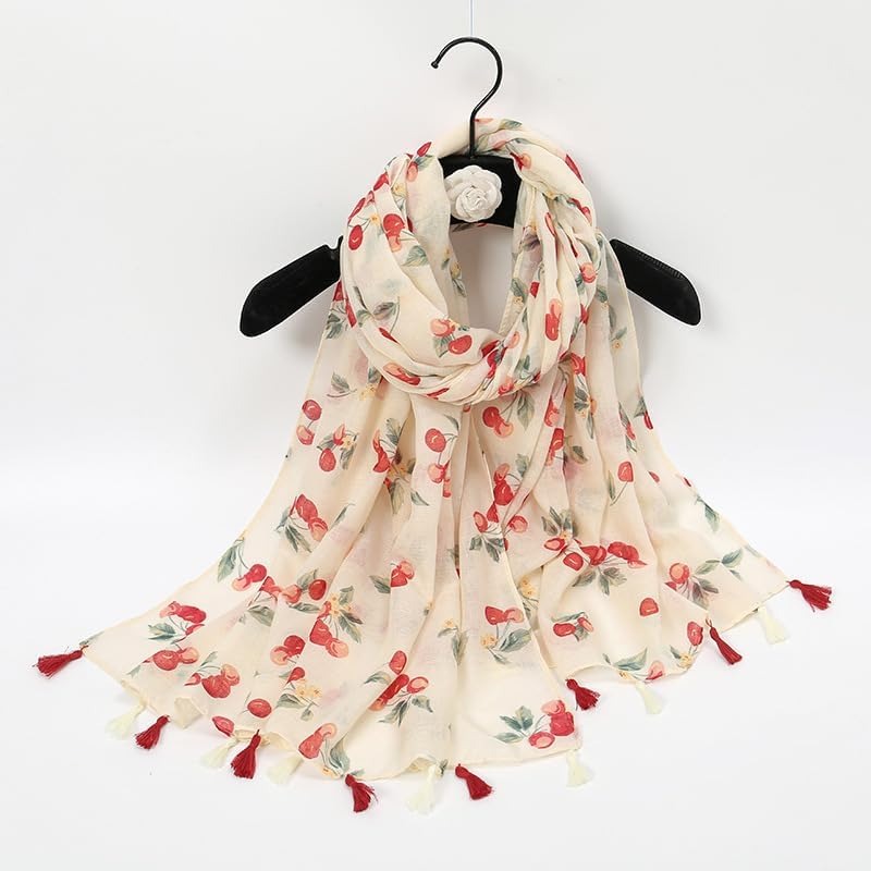 Cherry Print Scarf