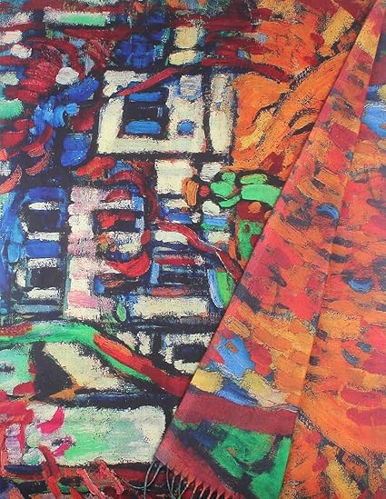 Printed Faux Cashmere Shawl Bulk