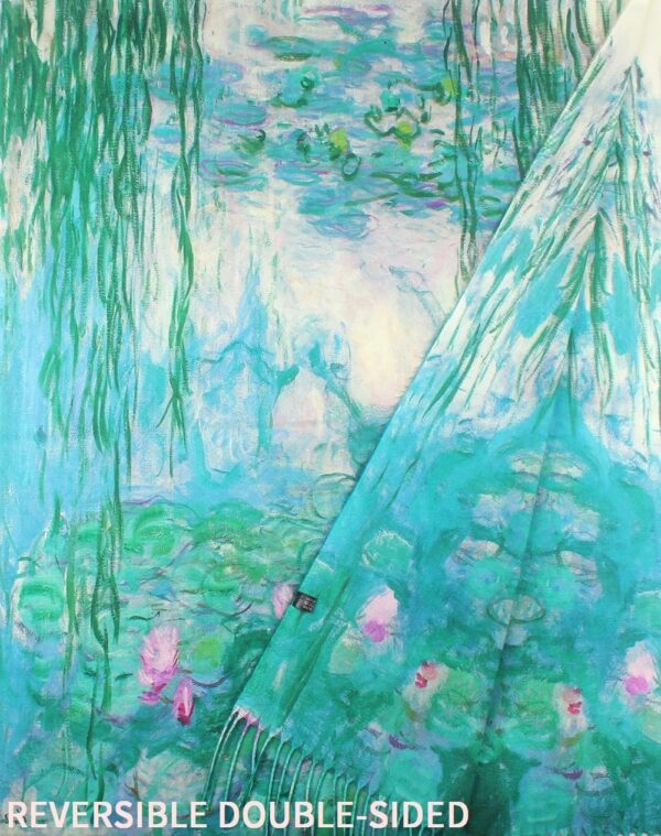 Oil Painting Double Sided Print Scarf