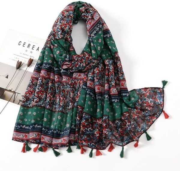 Ethnic Style Tassel Shawl