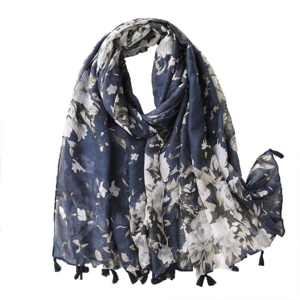Shawl Wrap Scarf Connections​ Light Floral