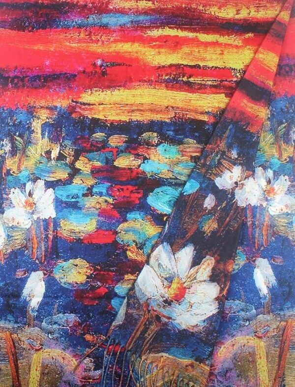 Oil Painting Series Fashion Shawl