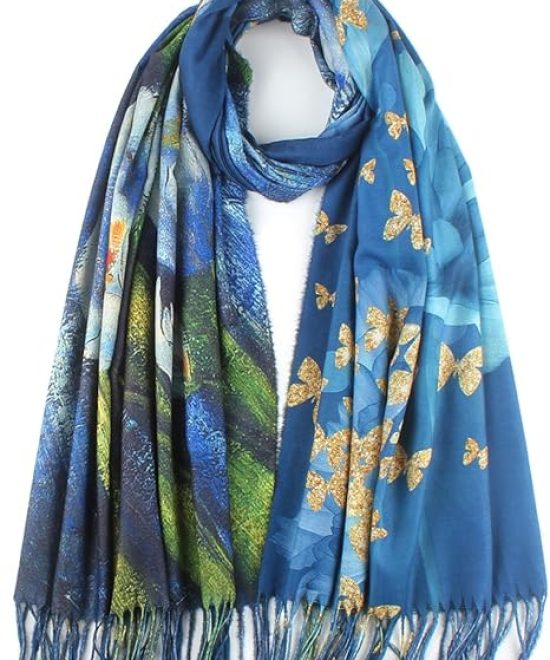Butterfly Floral Shawl