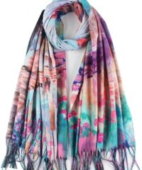 Texture Floral Scarf