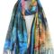 Oil Painting Series Long Scarf