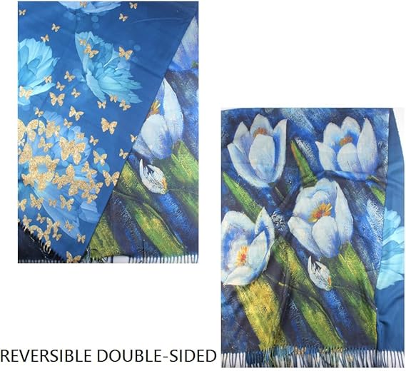 Reversible Soft Warm Scarf