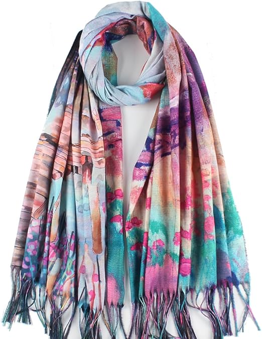 Texture Floral Scarf