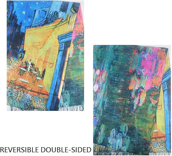 Winter Van Gogh scarves