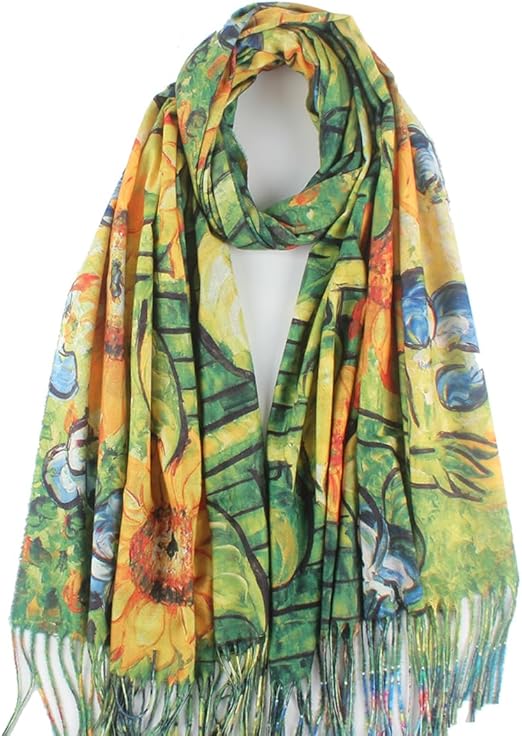 sunflower scarf shawl